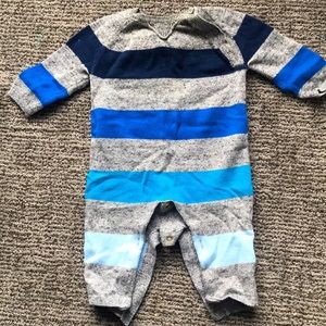 Baby Gap striped onesie sweater